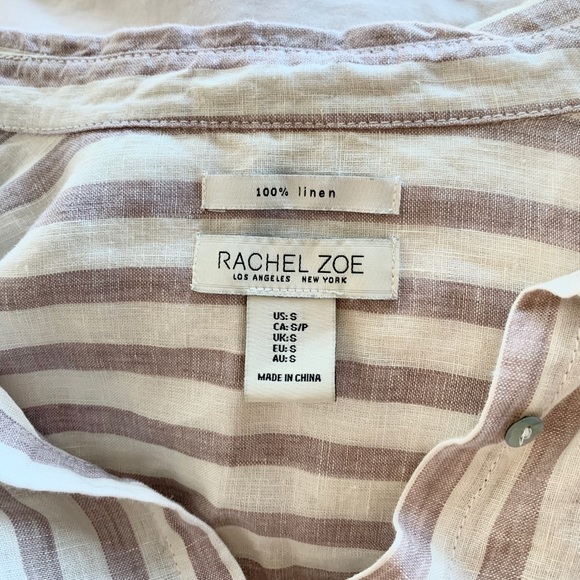 Rachel Zoe Linen Shirt - Picture 6 of 7